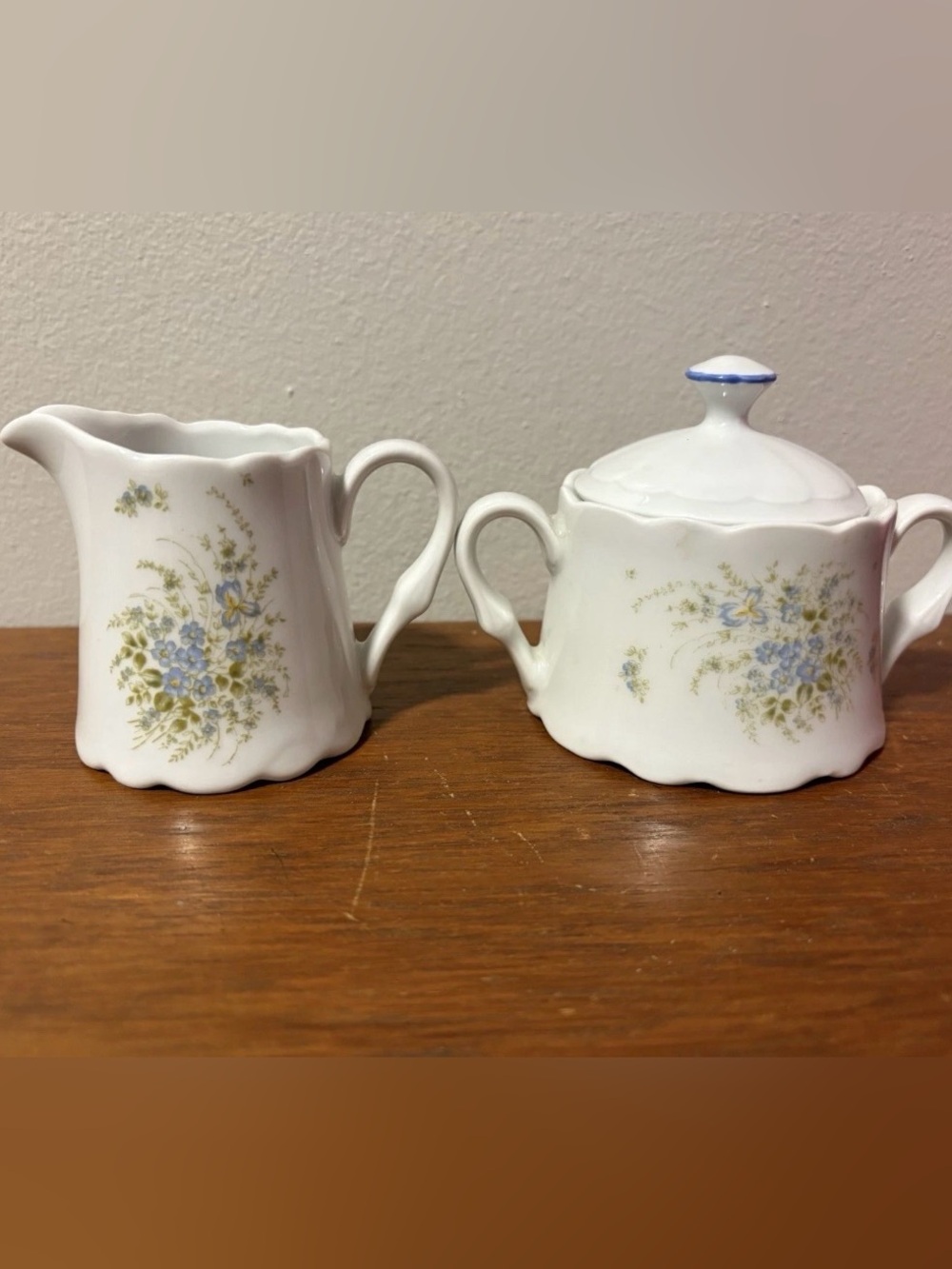 Bareuther Waldsassen Porcelain Teapot Cream Sugar 24K Bavaria Germany